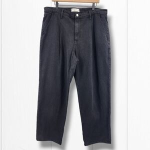 Abercrombie & Fitch‎ Black The Loose High Rise Jeans 33 16R